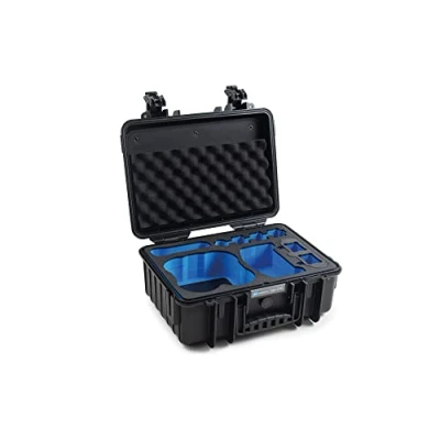 Immagine di B&amp;W Custodia da trasporto per DJI Avata, Pro View Combo, Fly Smart Combo e More Set Tipo 4000 Nero Impermeabile secondo la certificazione IP67, antipolvere, infrangibile indistruttibile