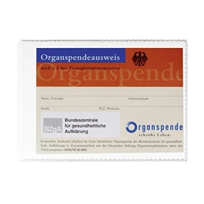 Immagine di Durable Custodia ID card formato Tedesco 213419 Trasparente 1 pz.
