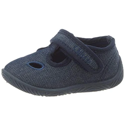 Immagine di Chicco Pantofole con Strappo (1), Pantofola Unisex Bambini e ragazzi, Blu 2, 19 EU