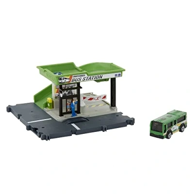 Immagine di Matchbox bus Station, in scala 1:64 e una speciale s...