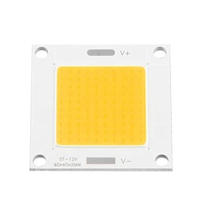 Immagine di Aigend Modulo chip LED Lampadina da pannello integrata COB 50 W adatta per lampadine fai te Proiettore DC 12 14 V (luce calda) [Classe di efficienza energetica A]