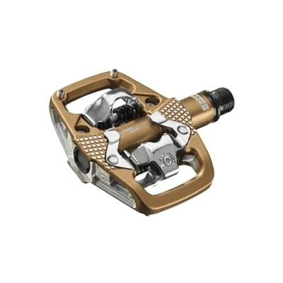 Immagine di LOOK Cycle Pedali MTB X TRACK En Rage Plus Meccanismo Compatibile con Standard SPD Corpo Ultra Robusto in Alluminio Forgiato Superficie Appoggio Molto Ampia Ideali per Enduro Bronzo