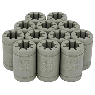 Immagine di 3D FREUNDE 12x Original Igus RJ4JP 01 08 aggiornamento dei cuscinetti per LM8UU stampante RepRap Mendel Anet A8 A6 Makerbot mk8 Creality Flashforge