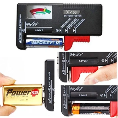 Immagine di DOBO Tester Misuratore per Batterie AA, AAA, C, D, 9V, e 1,5V Volt