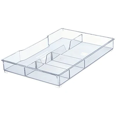 Immagine di Leitz Plus/Cube 52150002 Vaschetta Organizer, Trasparente, 5 Cassetto