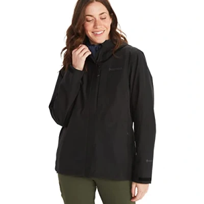 Immagine di Marmot Damen Wm&#039;s Minimalist GORE TEX Jacket, Wasserdichte Regenjacke, atmungsaktiver Regenmantel mit Kapuze, leichter Hardshell Windbreaker zum Wandern und Fahrradfahren