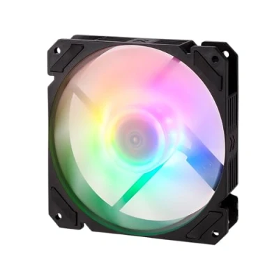Immagine di Gelid Solutions Zodiac120mm PWM ARGB LEDHydro Dynamic Bearing12 LED1600RPM3Pin 4 Pin Airflow 65.5 Tensione 12 120x120x25mm Nero