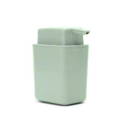 Immagine di Brabantia Sinkside Dispenser Sapone per Cucina Pompa Antigoccia Antiscivolo e Antigraffio Ampia Apertura Ricarica Resistente alla Corrosione Accessorio da Jade Green 200 ml