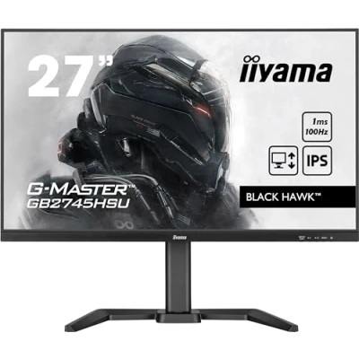 Immagine di Iiyama G Master Black Hawk GB2745HSU B2 Monitor da gioco ERP E (A G) 68.6 cm (27 pollici) 1920 x 1080 Pixel 16:9 1 ms HDMI ™, DisplayPort, Cuffie (jack