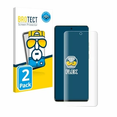 Immagine di brotect Pellicola Copertura Completa per Motorola Edge 40 (2 Pezzi) Full Cover 3D Curvo