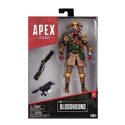 Immagine di Apex Legends Lunghezze Action Figure, Colore Segugio, Bloodhound, 407082