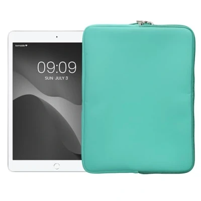 Immagine di kwmobile Cover Tablet Compatibile con 12,4&quot; 12,9&quot; Custodia eReader Universale Copertina Protettiva in Neoprene menta
