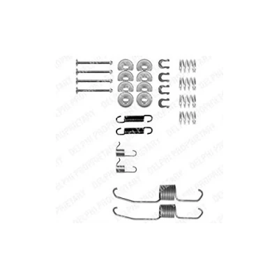 Immagine di DELPHI LY1106 Kit accessori, Ganasce freno TOYOTA: Corolla VIII Compact