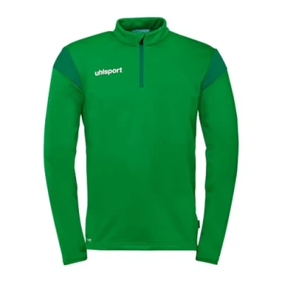 Immagine di uhlsport Squad 27 1/4 Zip Top Pullover Unisex, Grün/Lagune,