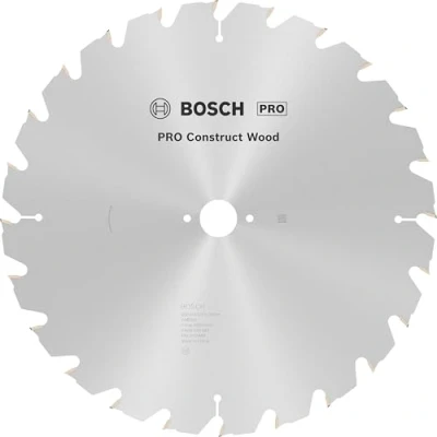 Immagine di Bosch Accessories Construct Wood 2608640692 Lama circolare in metallo duro 350 x 30 3.5 mm Numero di denti: 24 1 pz.