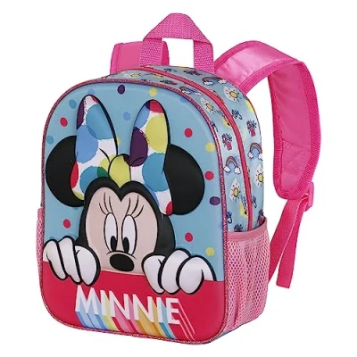 Immagine di Karactermania Minnie Mouse Wishful Small 3D Zaino per bambini, Taglia: One Size, Azul