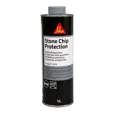 Immagine di Sika Sikagard 6470, Rivestimento a Indurimento Rapido, Protegge contro gli Urti di Schegge Pietra sulla Carrozzeria del Veicolo, Ottime Proprietà Antiruggine e Fonoassorbenti, 1 L, Grigio