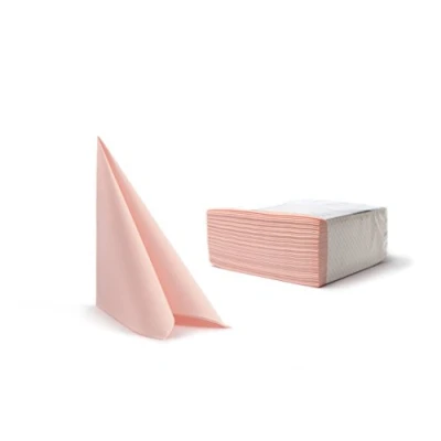 Immagine di Alvotex Chic Airlaid 50 Tovaglioli USA e Getta in similtessuto, di Alta qualità, Airlaid, Colore: Rosa, 40 x cm