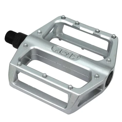 Immagine di NC 17 Std Zero PRO in Alluminio Pedali/Pedale MTB per Bici/Mountain Bike Pedal/BMX Pedal/Resistente, Super Leggero/Pins Fisso, Pedalen PRO, Argento
