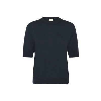 Immagine di Part Two Natanya Tshirt basic, Donna, Taglia: Large, Dark navy