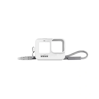 Immagine di Guaina + cordino bianca (HERO11 Black/HERO10 Black/HERO9 Black) Accessorio ufficiale GoPro
