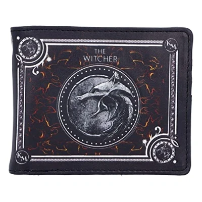 Immagine di Nemesis Now Portafoglio The Witcher con licenza ufficiale, Nero, 11,5 cm, Klassisch