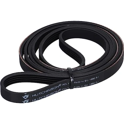 Immagine di LUTH Premium Profi Parts cinghia trapezoidale di trasmissione 1880PJ5 compatibile con Miele 11114230 per asciugatrice