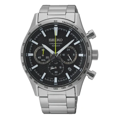 Immagine di Seiko Chronograph Orologio Argento SSB413P1