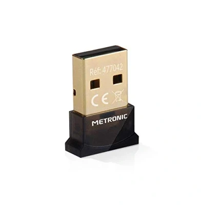 Immagine di Metronic 477042 Bluetooth 4.0 Adattatore, PC, Plug e Play Nero