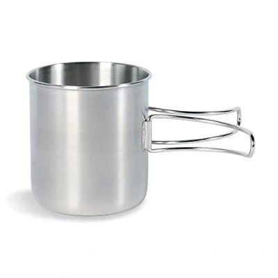Immagine di Tatonka Tazza in Acciaio Inox con Manico Pieghevole, 600 Ml