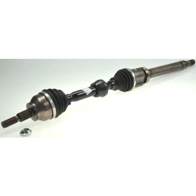 Immagine di LÖBRO 305907 Albero motore / Semiasse 371, 973mm con supporto/cuscinetto, dado FORD: FOCUS 3 Turnier, 3, C Max 2