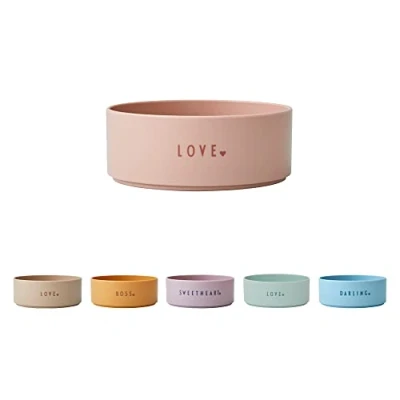 Immagine di Design Letters Ciotola per bambini in Tritan Stoviglie zuppiera infrangibile i più piccoli da dessert, colazione, spuntino Lavabile lavastoviglie senza BPA e BPS