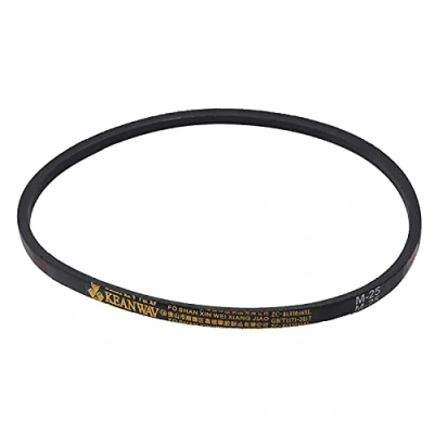 Immagine di Othmro M 25 Cinghia di trasmissione trapezoidale, in gomma, per trapano a colonna, facile utilizzo, colore nero, 1 pezzo