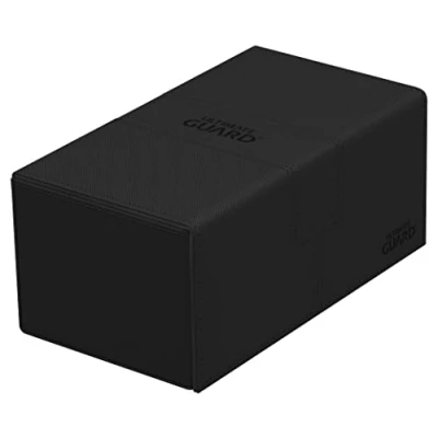Immagine di Ultimate Guard Twin Flip`n`Tray 200+ XenoSkin Monocolor Noir