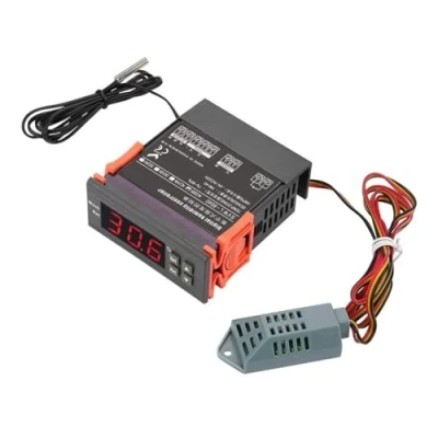 Immagine di Broco Regolatore di Umidità Controllo 220V WH8040 Gamma dell&#039;aria Digital Controller 1% 99% RH HM 40 ​​Tipo sensore