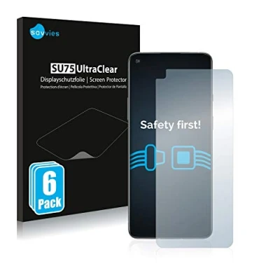 Immagine di savvies (6 Pezzi Pellicola Protettiva per OnePlus 8T Protezione Schermo Trasparente