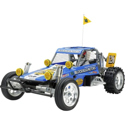 Immagine di Buggy Tamiya RC Wild One OR Blockhead Motor Brushed 1:10 Automodello per principianti Elettrica Trazione posteriore In kit da costruire Pre verniciato