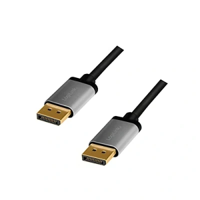 Immagine di LogiLink DisplayPort AV Cavo [1x 1x DisplayPort] 1 m Nero/grigio