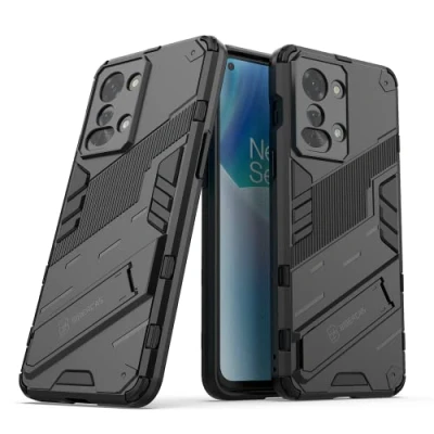 Immagine di DOINK Cover Custodia per OnePlus Nord 2T, Case Armor PC+TPU Rugged Antiurto con Cavalletto Nero