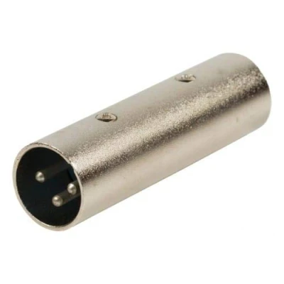 Immagine di CABLEPELADO Adattatore XLR Mono 3 Pin Maschio Raccordo Adatto per mixer, microfoni, amplificatori, equalizzatore, tastiere, chitarre, pianoforte elettrico, ecc 1 pezzo