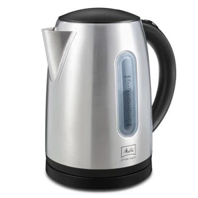 Immagine di Melitta Bollitore Prime Aqua, in acciaio INOX, 2200 Watt 1,7 Liter argento