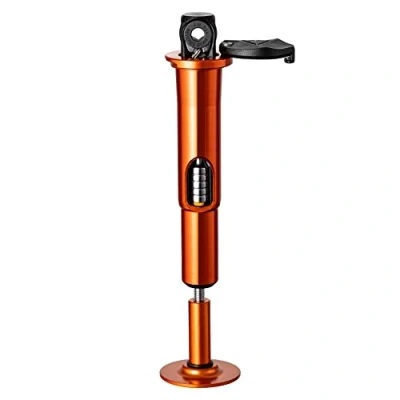 Immagine di Granite Stash RT Attrezzo Multifunzione a Crick per Bicicletta con 9 Punte Riposte all&#039;Interno del Tubo Sterzo Conico Supporto Molla un Accesso Facile (Arancione).