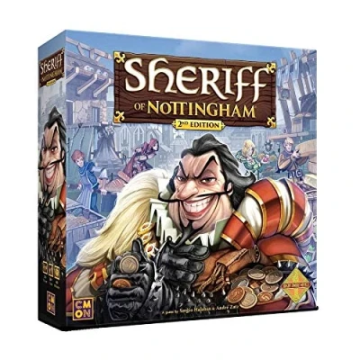 Immagine di Cool Mini or Not, Inc. Sheriff of Nottingham 2nd edt. Boardgame (CMNSHF003)