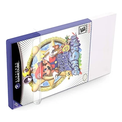 Immagine di Link e : 10 X Custodia Protettiva in Plastica per Scatola di Gioco Compatibile con le Console Nintendo Gamecube, Wii, Wii U, Sony Playstation 2, Microsoft Xbox, Xbox 360