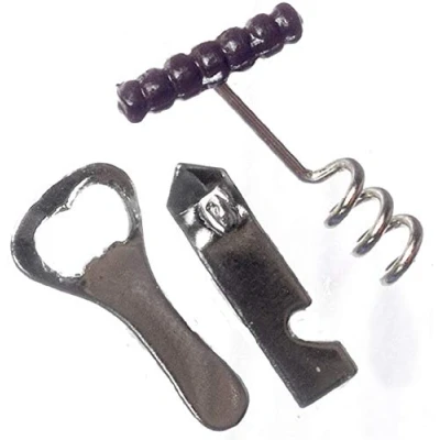 Immagine di Set di accessori per casa delle bambole in miniatura, scala 1:12, accessorio Pub