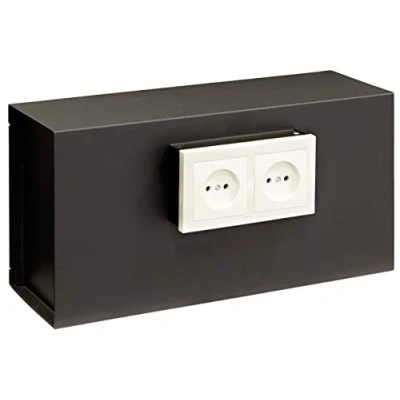Immagine di ARREGUI Socket 23000W S1 Cassaforte Invisible a Presa Elettrica Nascosta Scomparsa Nascondiglio Segreto per Soldi e Oggetti di Valore Cassetta Sicurezza 20x40x13cm 9L