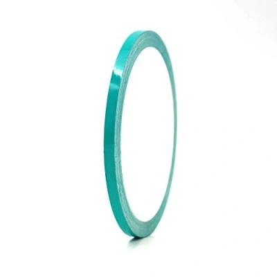 Immagine di Finest Folia 10m Strisce adhesive decorative per auto moto barca e modellismo in vari colori autoadesive Lunghezza (4mm, Turquoise)