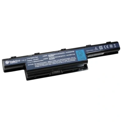 Immagine di Trade Shop, batteria per computer portatile da 10,8V/11,1V 6600 mAh, Acer Aspire 5750 5750G 7551G 7551 ersetzt AS10D51 LC.BTP00.123 AS10G3E AK.006BT.075 AS10D73 AK.006BT.080