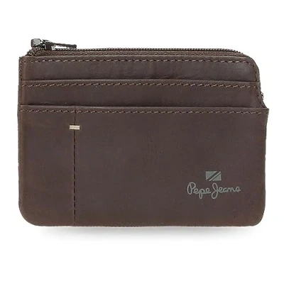Immagine di Pepe Jeans Staple Portafoglio Marrone 11x7x1,5 cm Pelle, marrone, Taglia unica, Portamonete