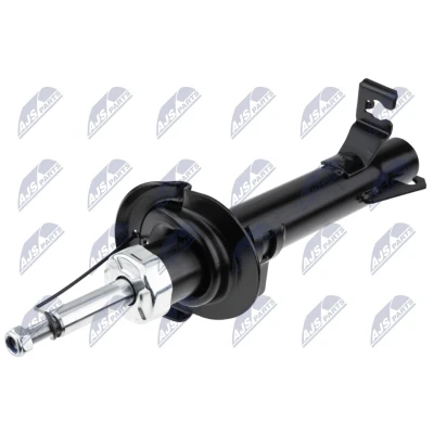 Immagine di NTY A FR 044 Ammortizzatore Assale anteriore Sx pressione del gas doppio tubo tipo McPherson Spina superiore, Collare inferiore